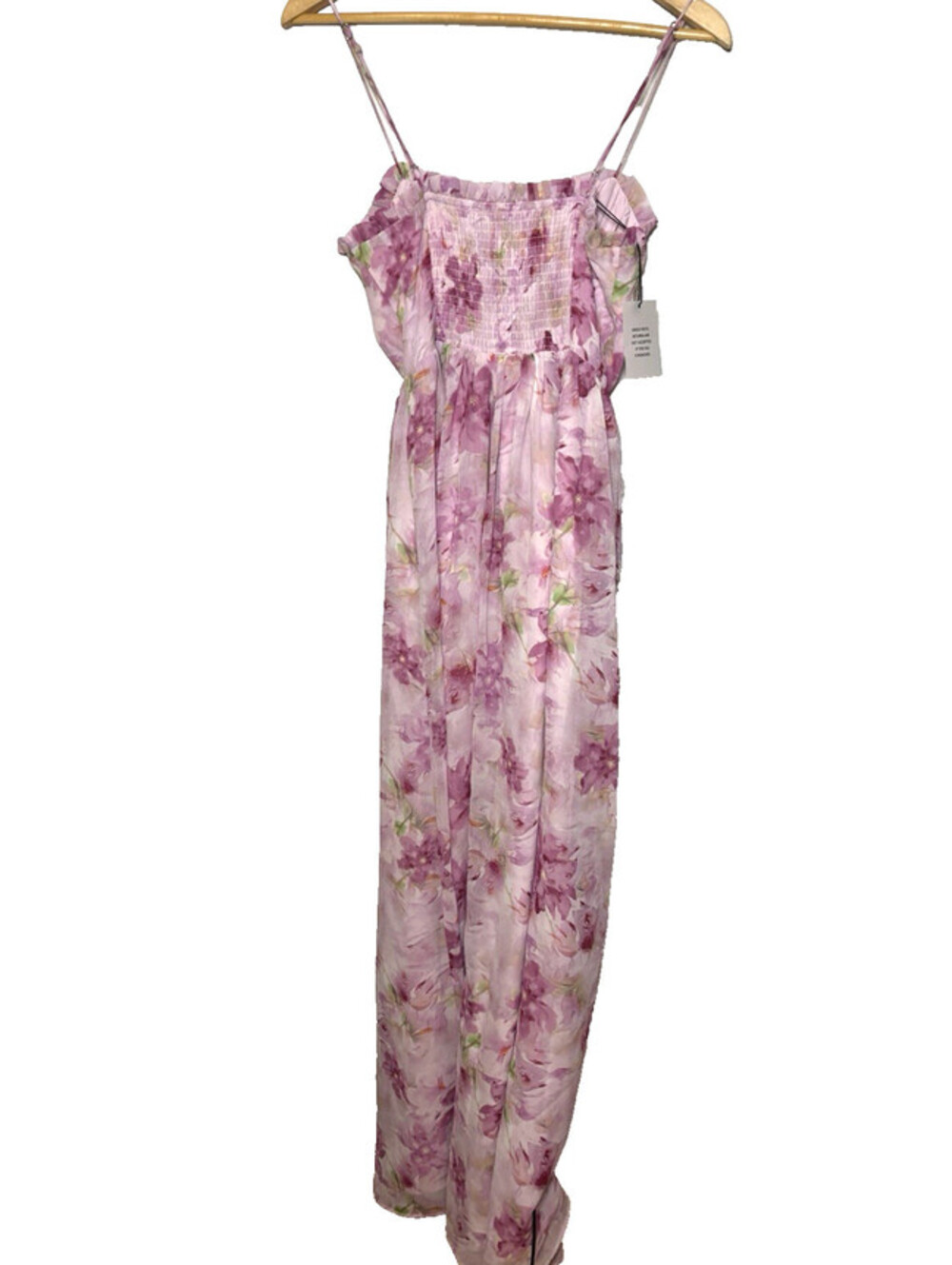 MORE TO COME Aubrie Maxi Dress in Pink Floral Size  Small NWT